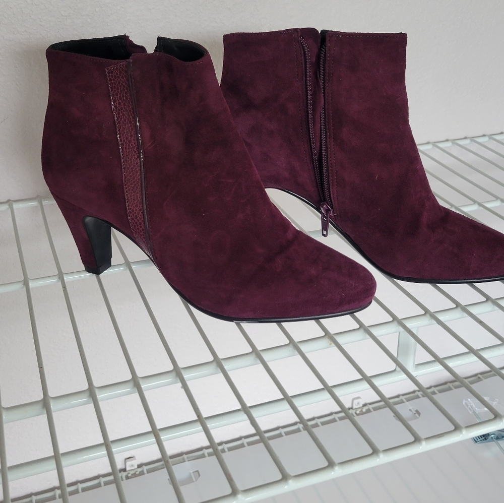 Andre suede booties
